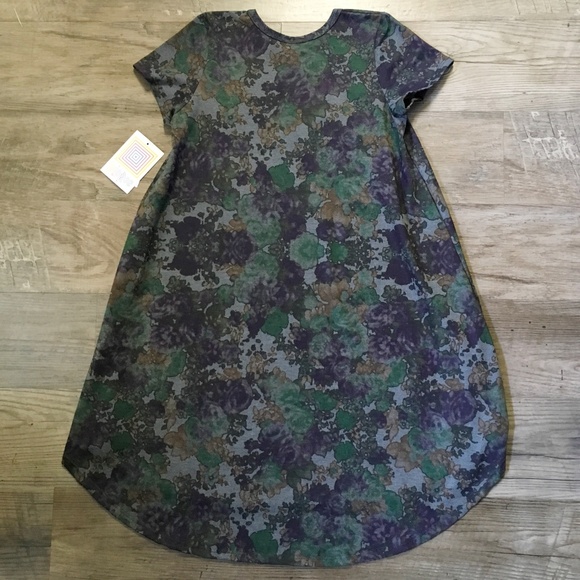 Lularoe Scarlett Girls Dress (Little Carly) NWT 12 - Picture 2 of 4